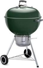Weber Original Kettle Premium Charcoal Grill, 22-Inch, Black – Outdoor BBQ Grill with Built‑In Thermometer, Heat Control Dampers & One‑Touch™ Cleaning System