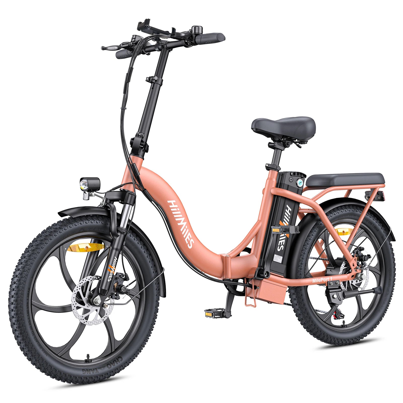 HillMiles MilePort Folding E-Bike