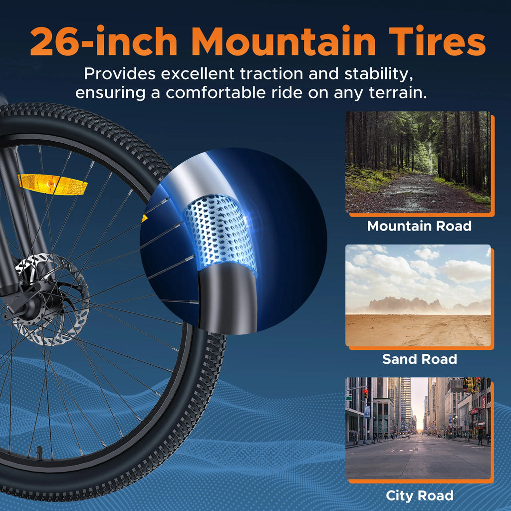 MileTrail Electric Mountain Bike