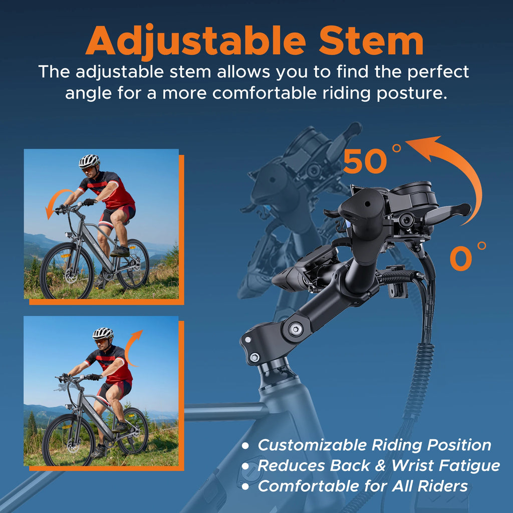 MileTrail Electric Mountain Bike