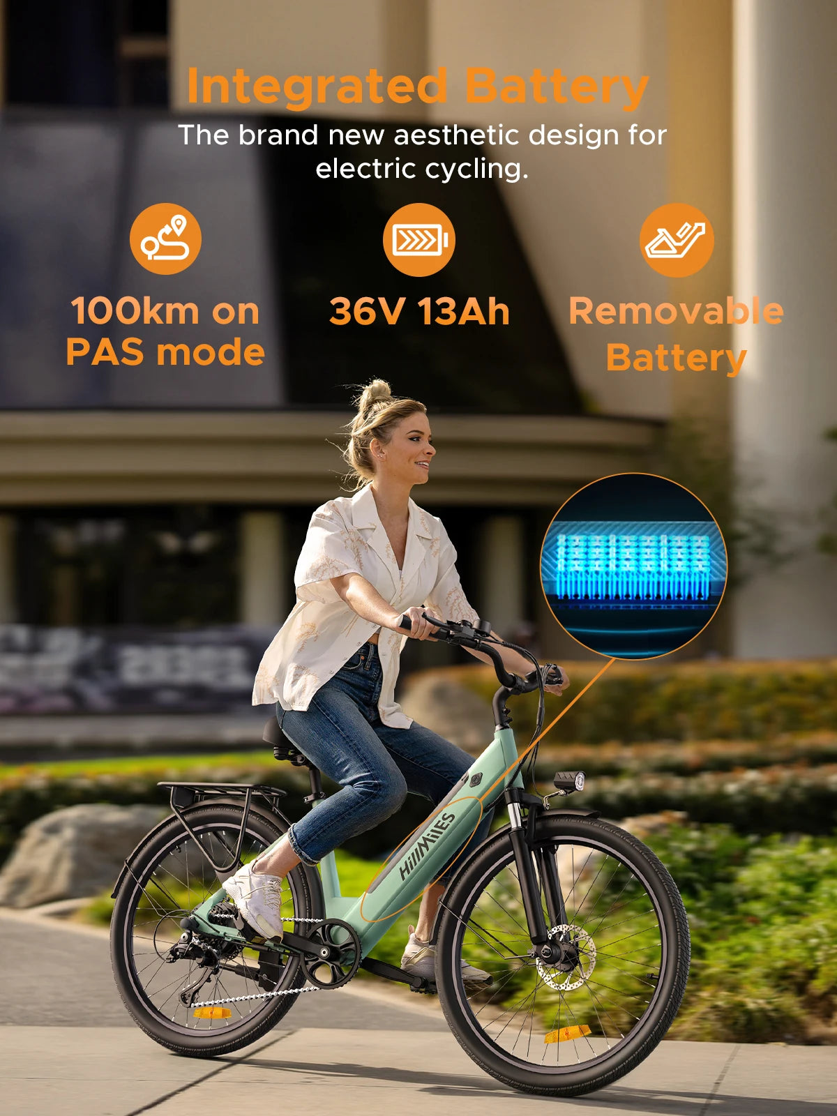MileCity 26" Commuter Electric Bike