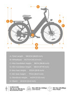 MileCity 26" Commuter Electric Bike